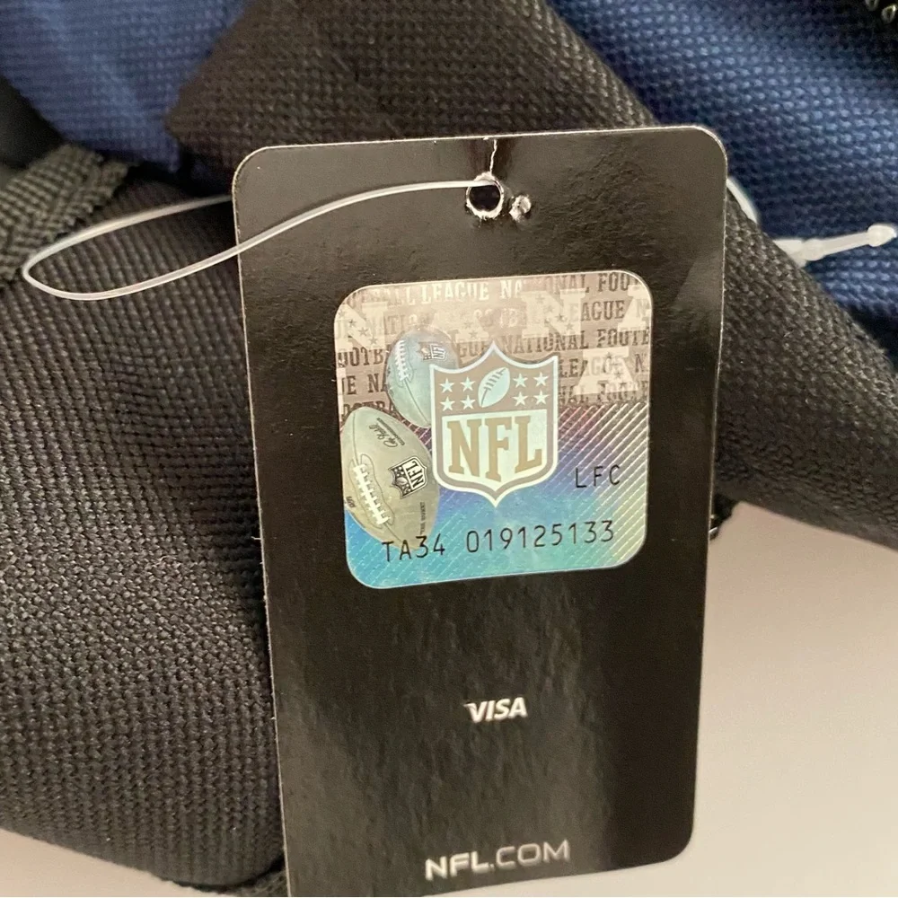 NFL SEATTLE SEAHAWKS Football Team School Bookbag Backpack Travel Bag Blue